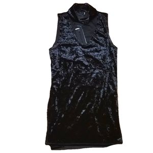 Heather by Bordeaux Abba Velvet choker tank top